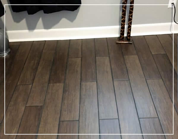 Wood Look Tile Floor Installation